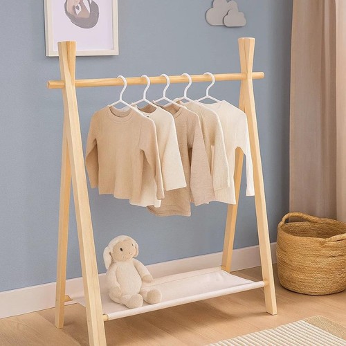 Childrens clothes rail hanging - clothes,
