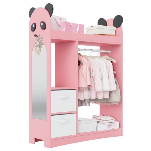 Kid dress storage mirror - storage, w/mirror