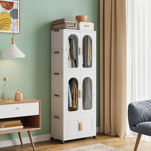 Tall wardrobe with - in,