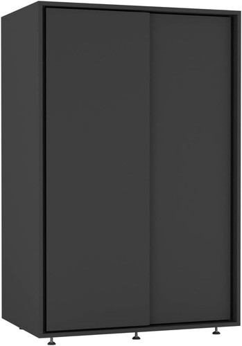 Double sliding door wardrobe - double,