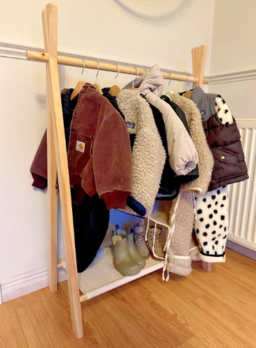 Childrens clothes rail - clothes,