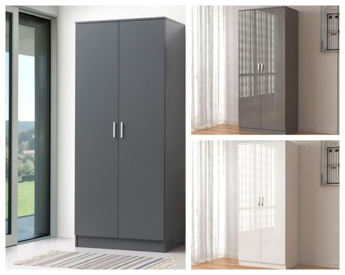 High gloss door wardrobe - door,