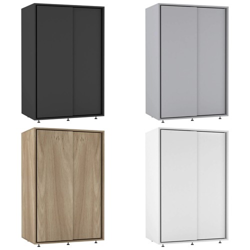 Double sliding door wardrobe - double,