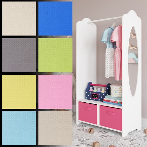 Kids wooden clothes rail dress - rail,