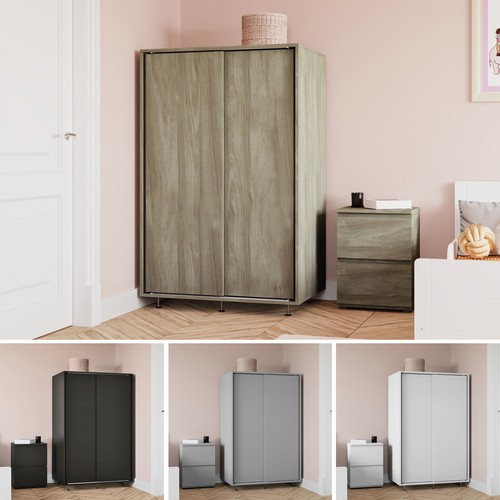 120cm sliding doors wardrobe - sliding,