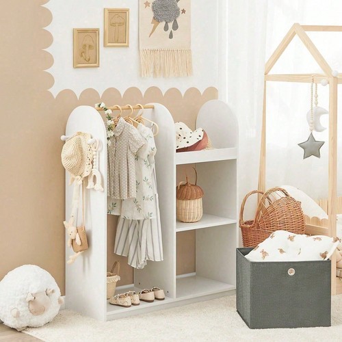 White kids wardrobe - wardrobe, with