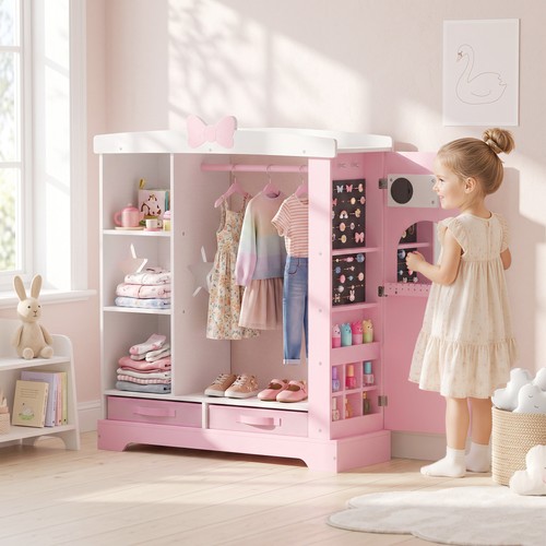 Kids wardrobe with - kids, lighted