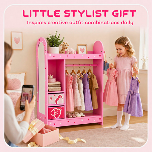 Kids clothes rail - kids, with